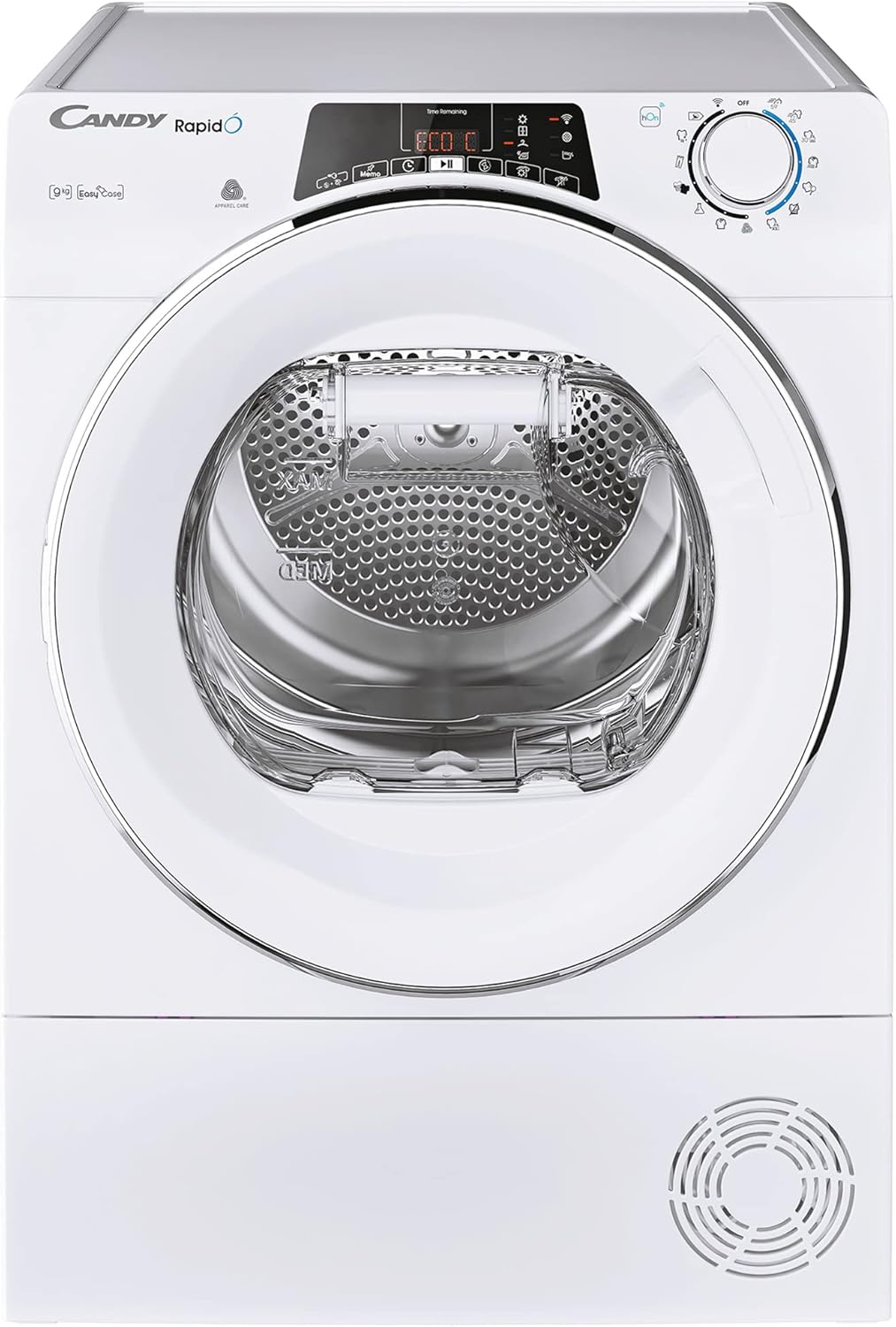 Asciugatrice Libera Installazione Caricamento Frontale Candy RapidÓ ROE H9A2TCEX-S 9 kg Bianco