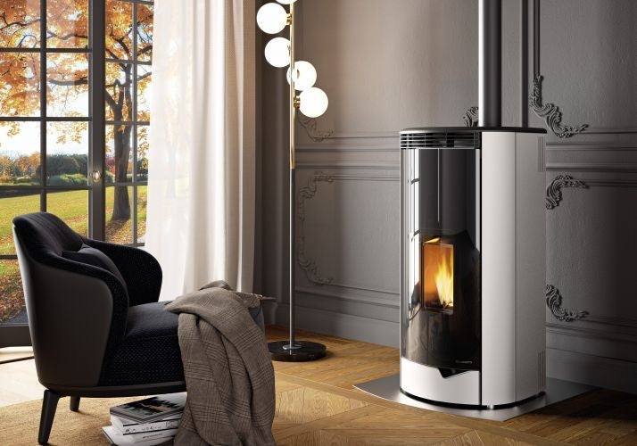 Stufa a Pellet ad Aria Palazzetti Ecofire Marianne US 9 Kw