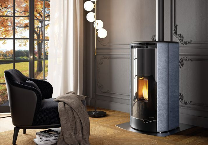 Stufa a Pellet ad Aria Palazzetti Ecofire Marianne US 9 Kw