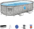 PISCINA BESTWAY C/TELAIO E POMPA OVALE 427X250XH100 - Cod. 56714