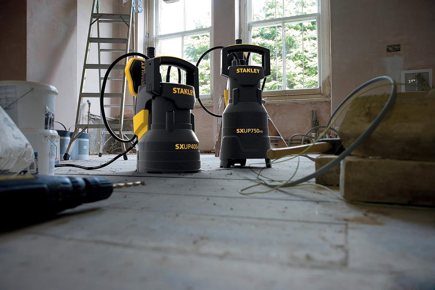 STANLEY Elettropompa SXUP750PTE Per Drenaggio Acque Chiare e Scure
