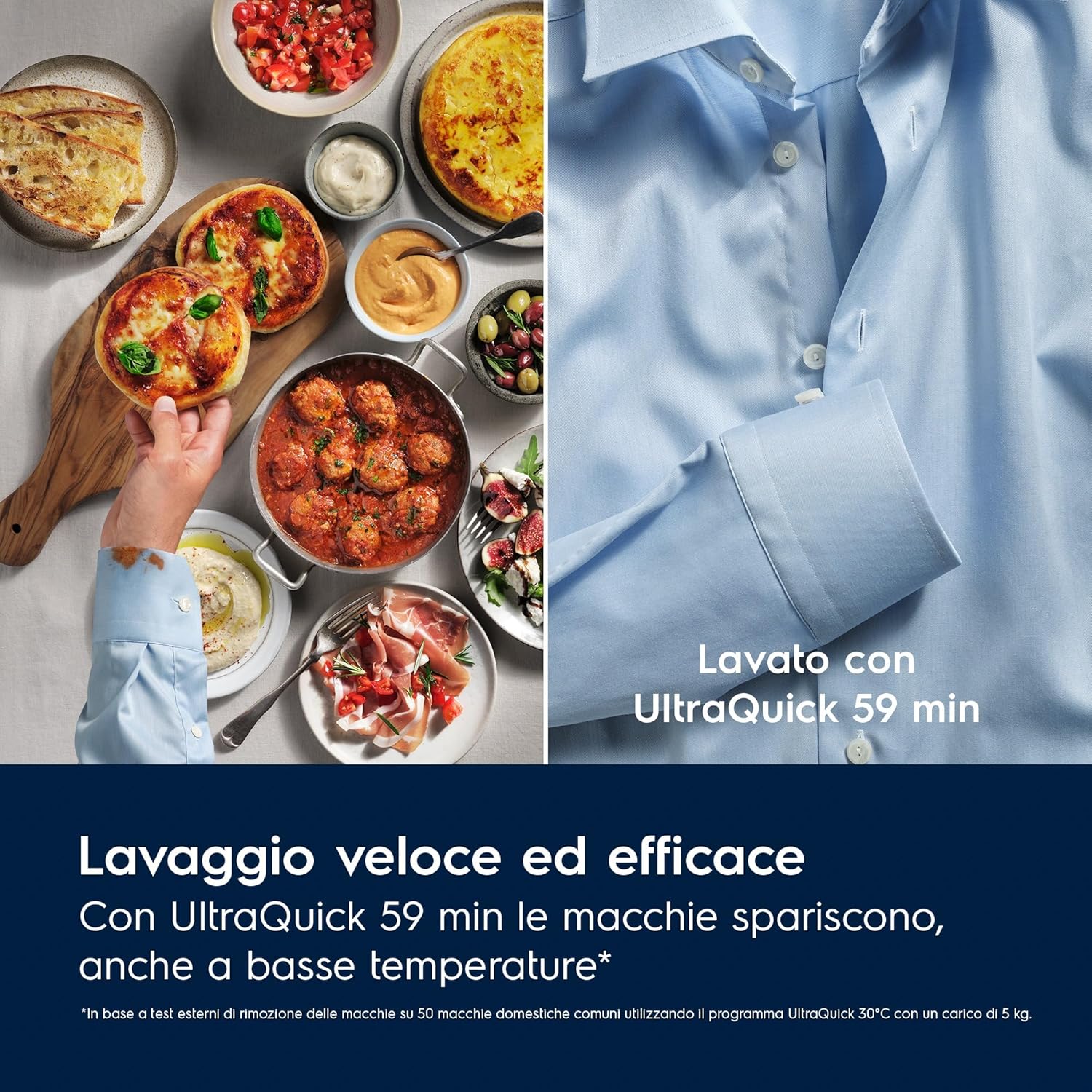Lavatrice Libera Installazione Caricamento Frontale Electrolux SteamCare 700 EW7F411G 11 kg 1400 Giri/min Bianco