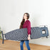 TABLE À REPASSER PEINTE « ANDY/GIMI CM.126X45 » (LOT DE 2)