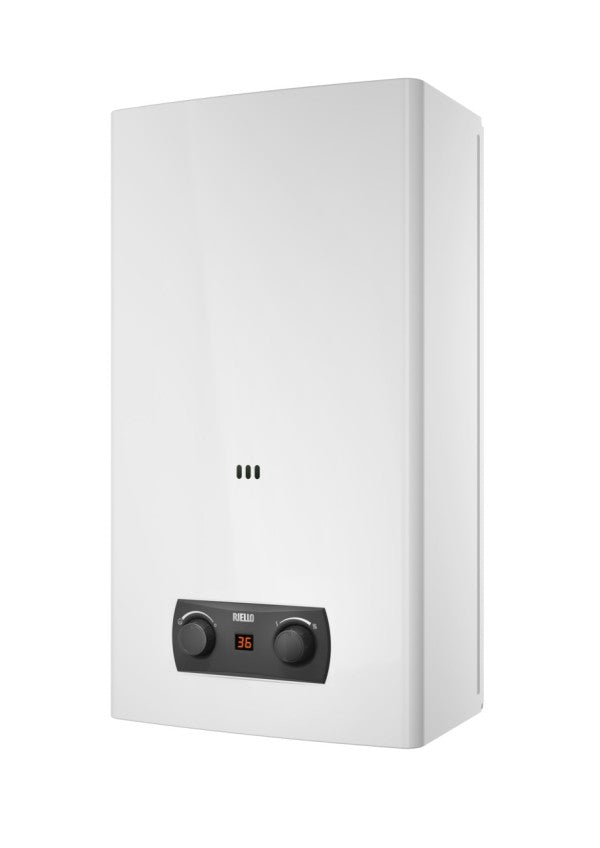 Scaldabagno a gas Riello Acquafun2 LN P 11 LT Metano Camera Aperta Cod. 20213223