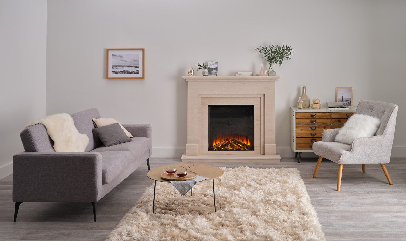 Camino Elettrico da Incasso MaisonFire Modello ALISA 65