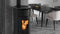Stufa a Pellet Canalizzabile EdilKamin Modello Cherie 11++ Evo BACK Da 11 Kw - Vari Colori