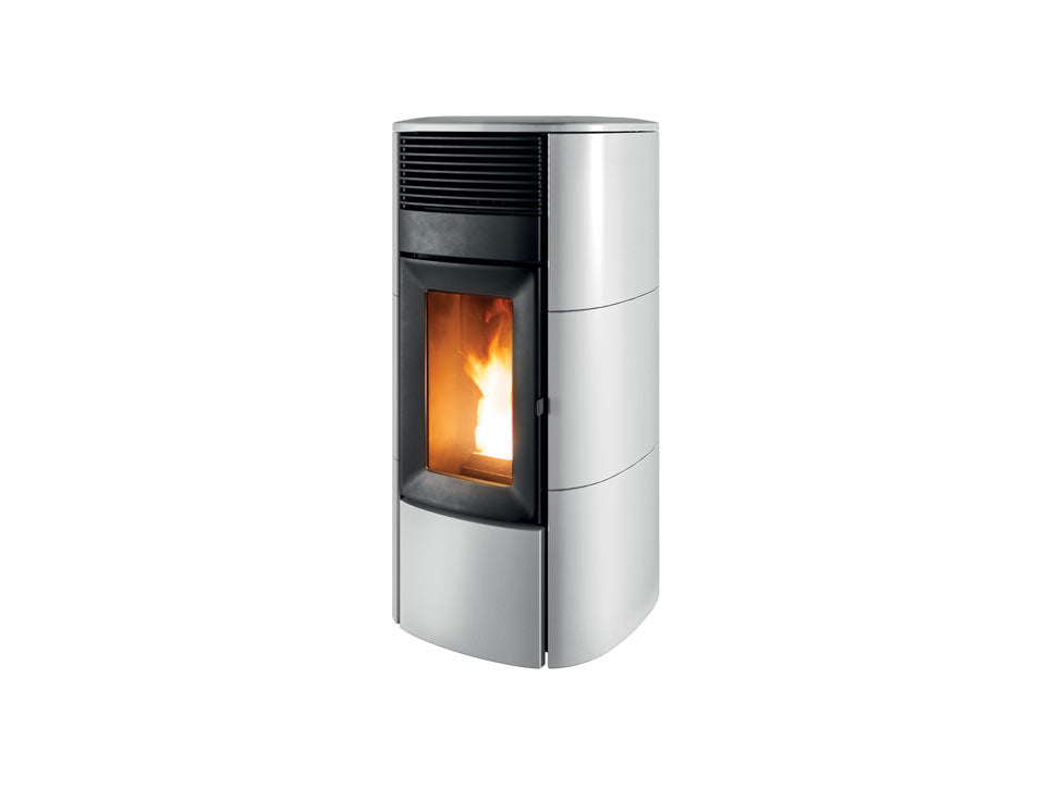 Stufa a Pellet MCZ Club Comfort Air Matic 14 Core R Maestro Plus Da 14 Kw Vari Colori