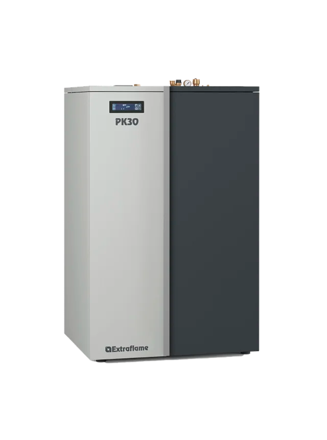 La Nordica Extraflame IDRO PK30 Pellet Boiler, 30 kW, Grey Color