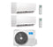 Condizionatore Climatizzatore Midea Dual Split Inverter R-32 Xtreme Pro Green 9000+9000 BTU Con M2OE-18HFN8-Q Wi-Fi Incluso
