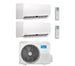 Midea Dual Split Inverter R-32 Xtreme Pro Green Air Conditioner 9000+9000 BTU with M2OH-14HFN8-Q Wi-Fi Included