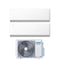 Hisense Dual Split Inverter R-32 Hi-Comfort 9000+12000 BTU 2AMW52U4RXC WiFi Integrated Air Conditioner 9+12