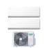 Hisense Dual Split Inverter R-32 Hi-Comfort 9000+12000 BTU 2AMW52U4RXC WiFi Integrated Air Conditioner 9+12