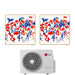 Condizionatore Climatizzatore LG Dual Split Inverter R-32 Artcool Gallery Photo 9000+12000 Btu con MU2R15 Wi-Fi Integrato