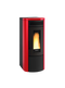 Termostufa a Pellet La Nordica Extraflame Modello COSTANZA IDRO 5.0 Da 16 Kw Colore Bordeaux