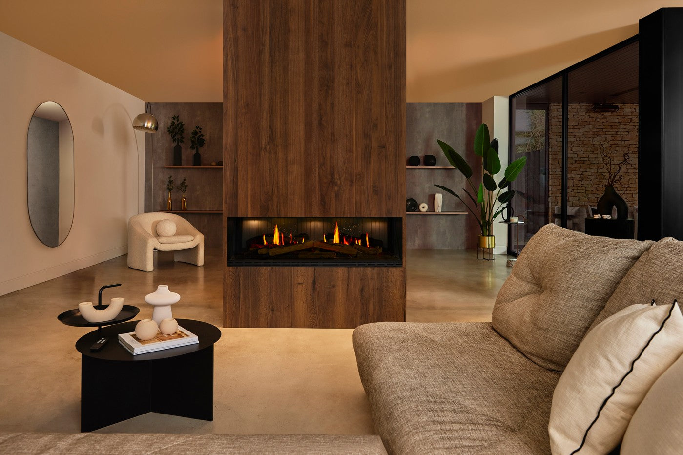 Camino Elettrico ad Alta Definizione MaisonFire Modello ENCANTO 130
