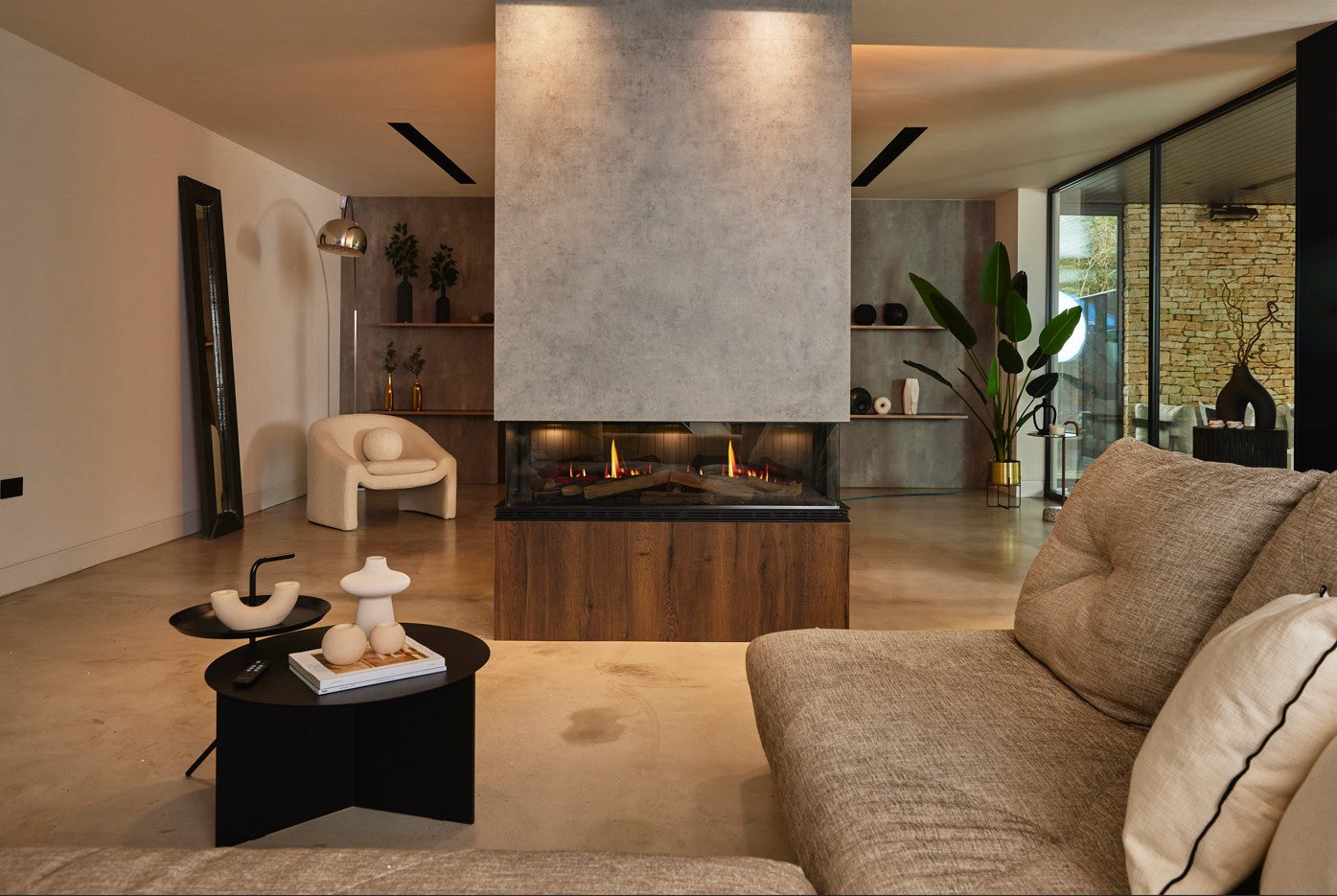 Camino Elettrico ad Alta Definizione MaisonFire Modello ENCANTO 130