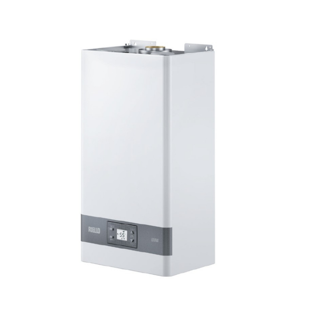 Riello Mini 13 Methane Water Heater Code 20143049 - Complete with Flue Gas Exhaust Kit