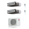 Condizionatore Climatizzatore Mitsubishi Electric Dual Split Canalizzabile R-32 12000+12000 BTU Con MXZ-2F53VF4 Wi-Fi Optional - Comando Incluso