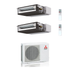 Condizionatore Climatizzatore Mitsubishi Electric Dual Split Canalizzabile R-32 12000+12000 BTU Con MXZ-2F53VF4 Wi-Fi Optional - Comando Incluso