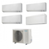 Daikin Perfera All Seasons Quadri Split Inverter R-32 Air Conditioner 7000+7000+9000+12000 with 4MXM68N/A9 Integrated Wi-Fi