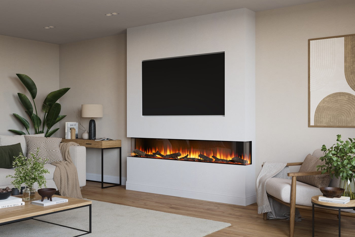 Cheminée électrique encastrable MaisonFire GALATTI 150 - Dimplex - distribuée par MaisonFire avec garantie italienne