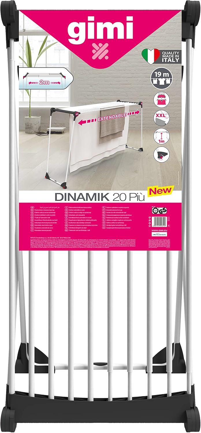Stendibiancheria estensibile Gimi Dinamik 20 / Vileda Infinity Compact