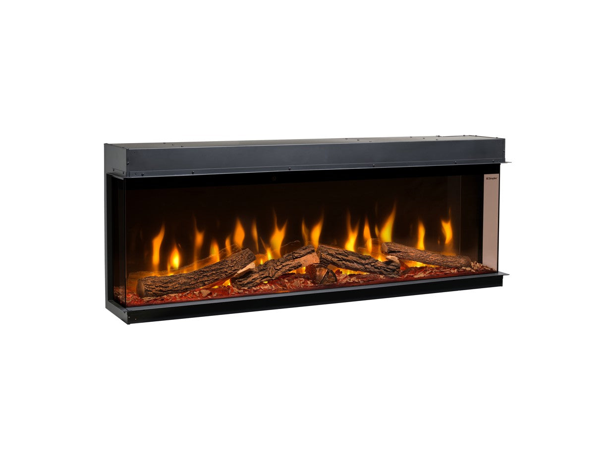 Camino Elettrico da Incasso MaisonFire Modello IGNITE BOLD 60 (157 cm)