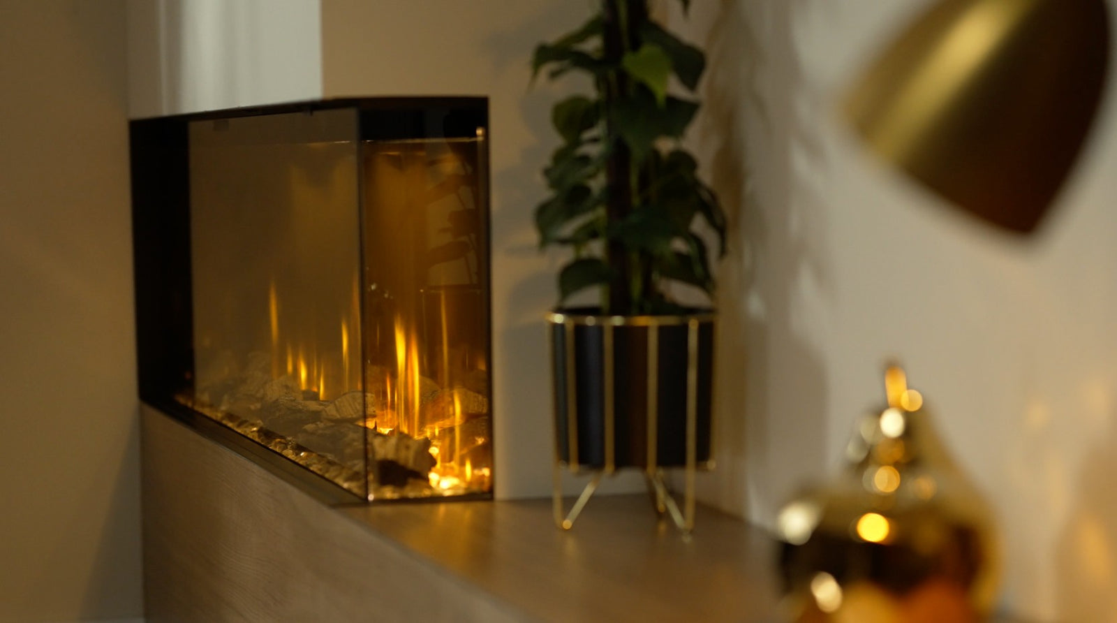 Camino Elettrico da Incasso MaisonFire Modello IGNITE BOLD 74 (188 cm)