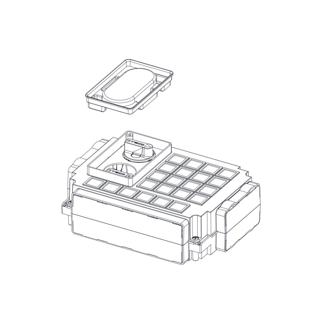 TECO Kit Collettore Sanitario Con Intercettazione Generale da Incasso Modello K4.2 - Cod. K402BF10100
