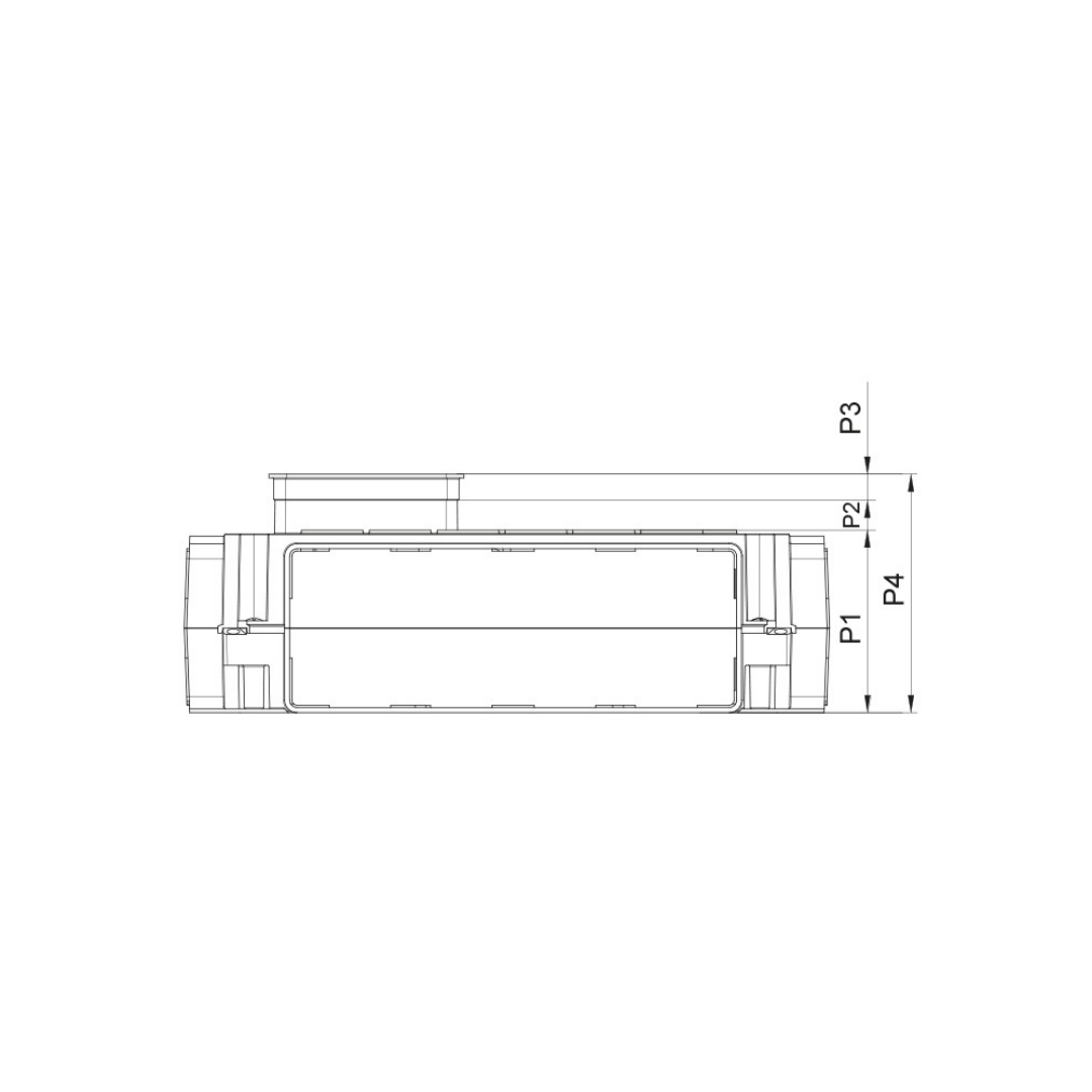 TECO Kit Collettore Sanitario Con Intercettazione Generale da Incasso Modello K4.2 - Cod. K402BF10100