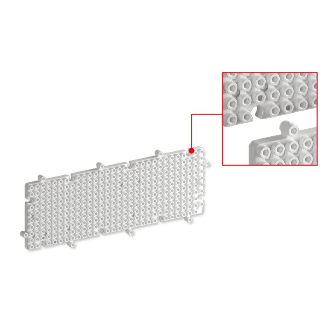 TECO K-BLOC Piastra Modulare TECOFIX - Cod. TXA01 (18 pz.)