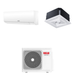Riello Dual Split Aaria Plus I R-32 9000+12000 Btu Air Conditioner with External U. 250 PI Integrated Wi-Fi