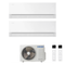 Climatiseur Samsung Windfree Avant S2 R-32 Dual Split Inverter 9000+9000 BTU avec Wi-Fi intégré (AJ040TXJ2KG/UE)