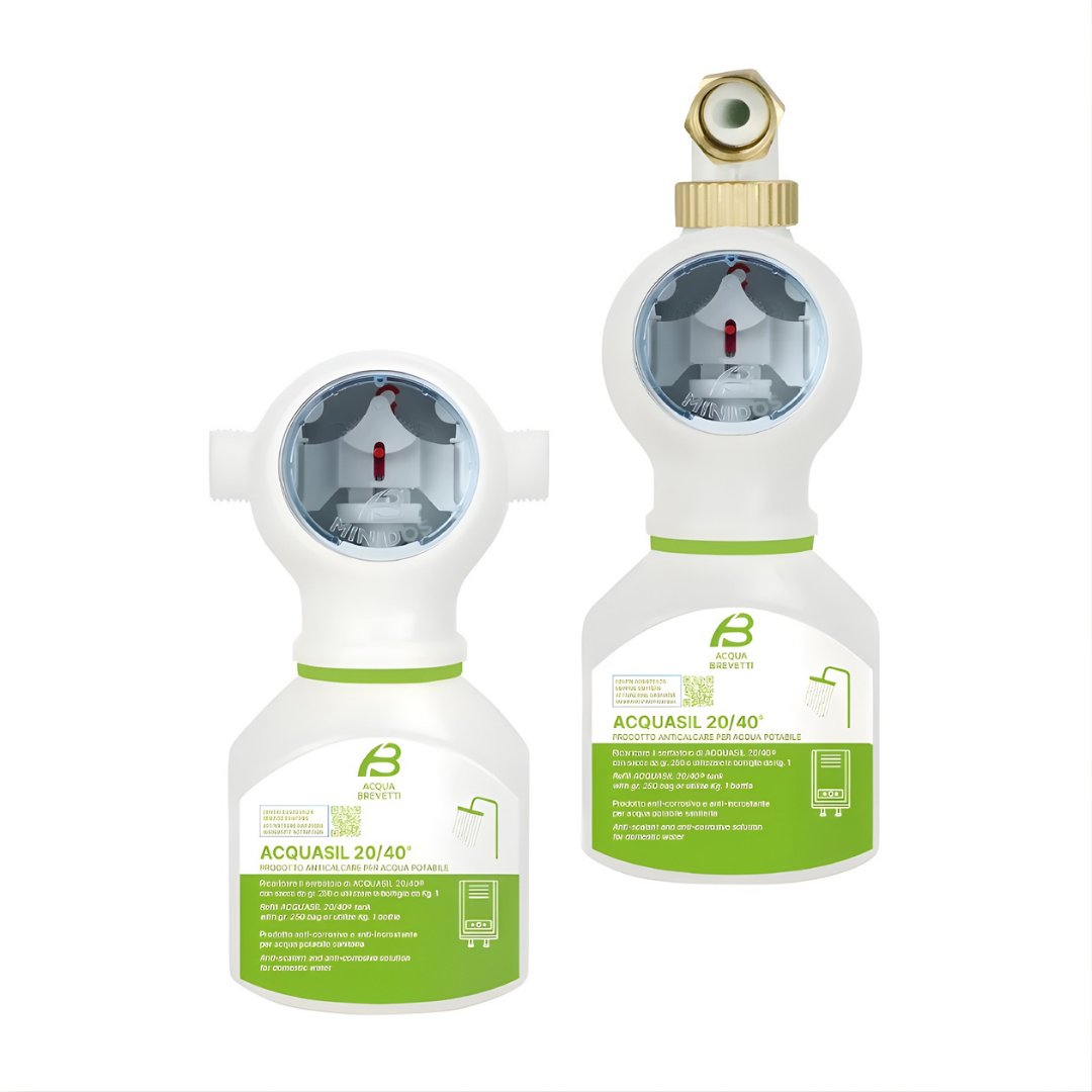 Acqua Brevetti MiniDOS Pompa Dosatrice Volumetrica Meccanica per ACQUASIL 20/40® - Attacchi  1/2