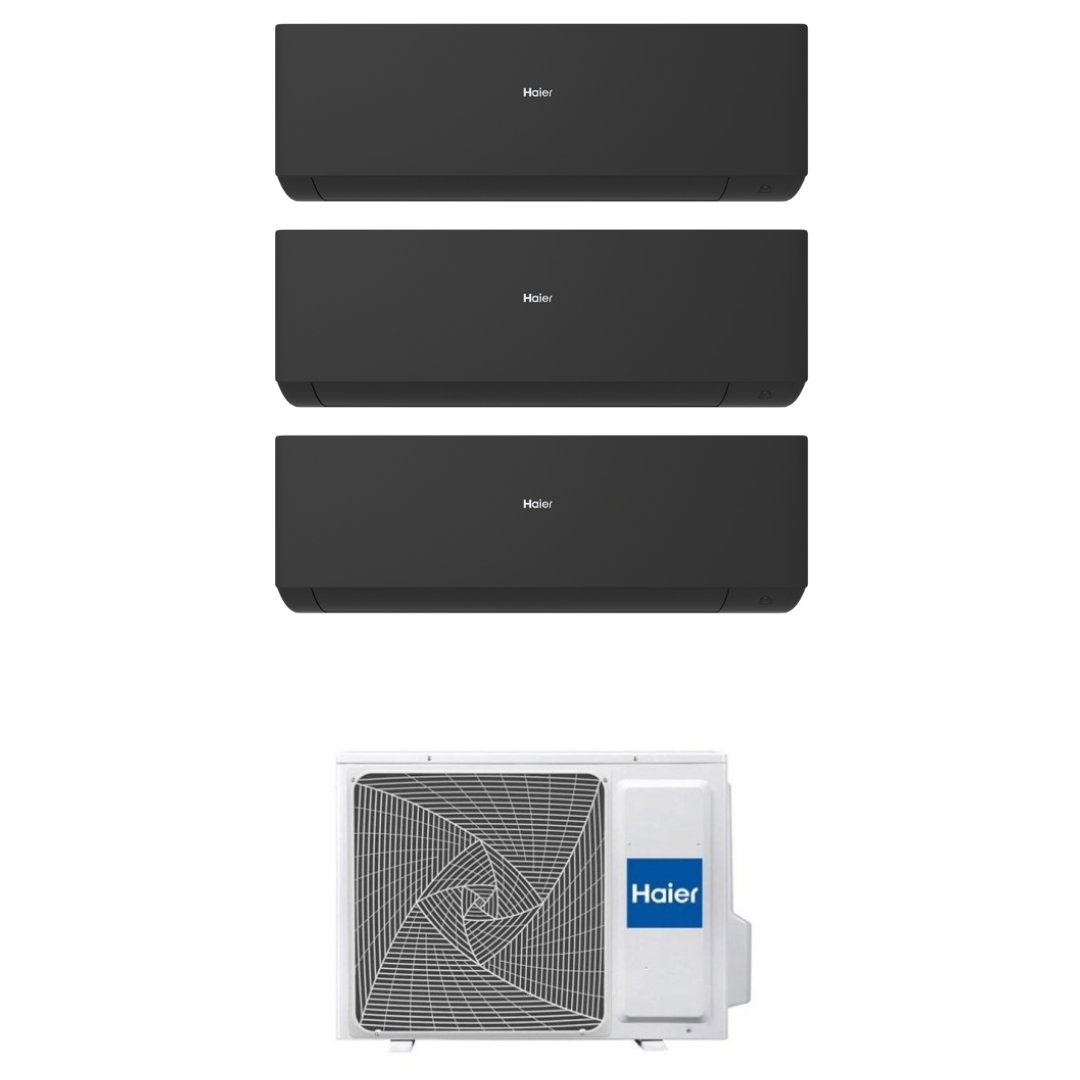 Haier Trial Split Inverter Air Conditioner Expert Model 7000+7000+7000 BTU R-32 Wi-Fi Integrated With 3U55S2SR5FA 