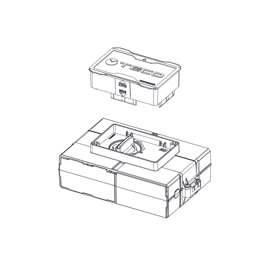TECO Kit Intercettazione Singola Con Valvola Motorizzabile Modello K4.E - Varie Misure