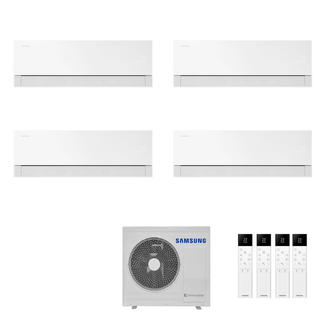 Samsung Dual Split Inverter Windfree Avant S2 R-32 9000+9000 BTU Wi-Fi Integrated Air Conditioner with AJ040TXJ2KG/EU