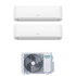Condizionatore Climatizzatore Hisense Dual Split Inverter R-32 Hi-Comfort 9000+12000 Btu con 2AMW42U4RGC WiFi Integrato 9+12