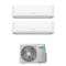 Condizionatore Climatizzatore Hisense Dual Split Inverter R-32 Hi-Comfort 7000+18000 Btu 3AMW72U4RJC WiFi Integrato 7+18