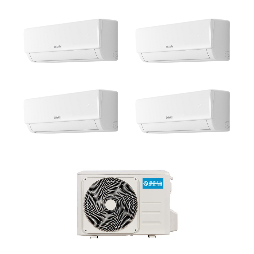 Olimpia Splendid Dual Split Nexya S4 R-32 12000+12000 Air Conditioner with OS-CEMYH18EI WI-FI Ready