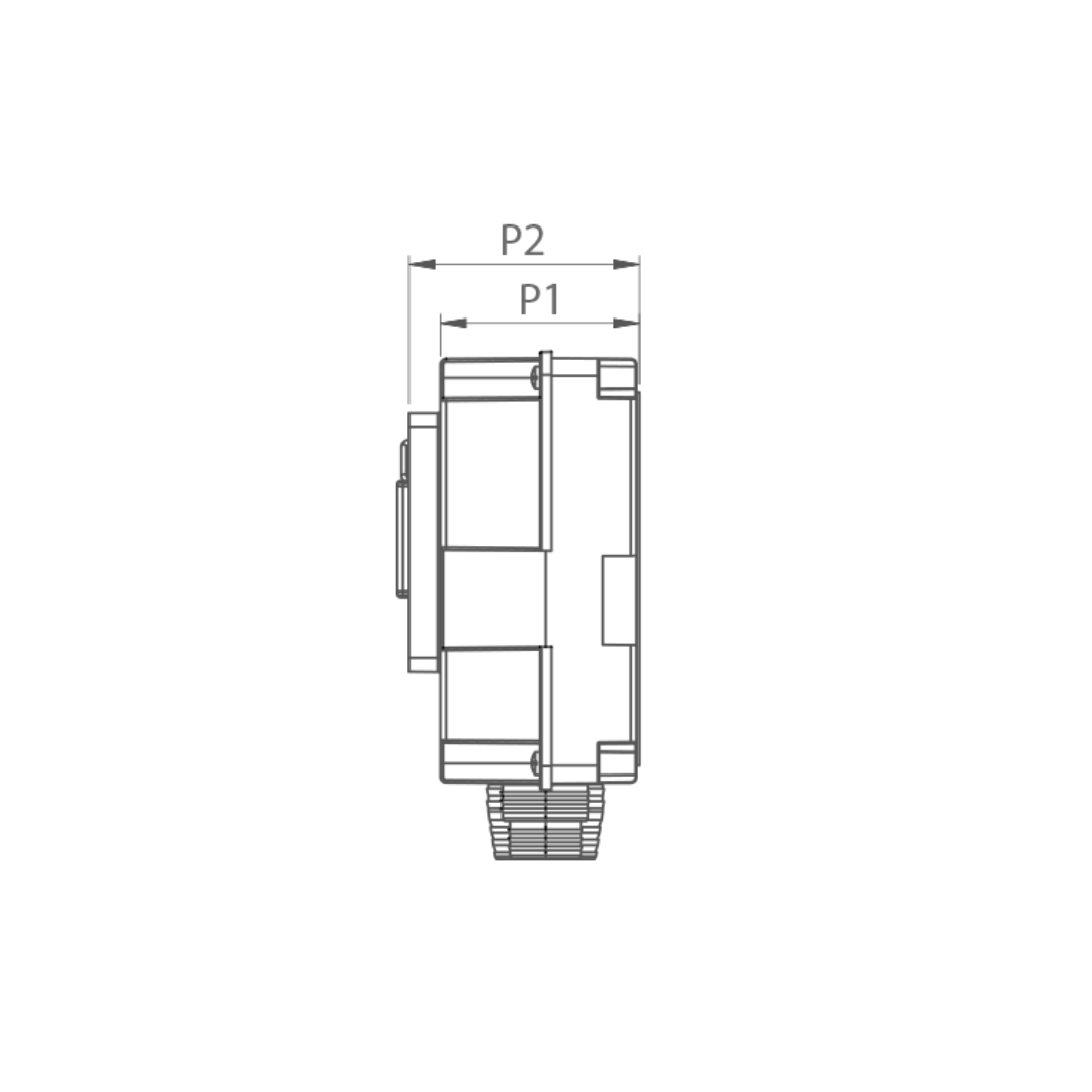 TECO Collettore Gas Multi-Intercettazione a Due Vie Modello K2.2 - Cod. K202CC10100