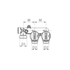 TECO Collettore Gas Multi-Intercettazione a Due Vie Modello K2.2 - Cod. K202CC10100