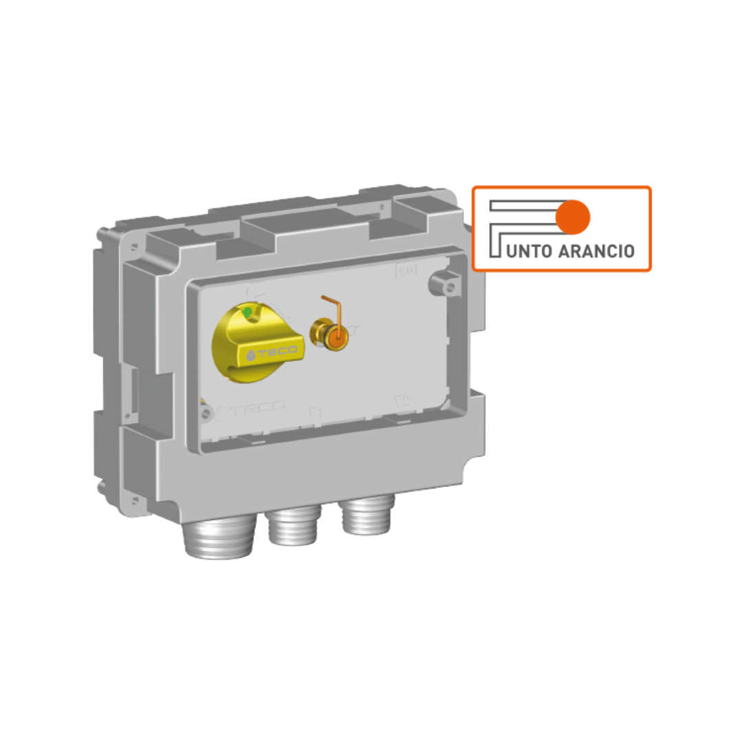 TECO Collettore Gas Con Intercettazione Generale a Due Vie Modello K2.3 - Cod. K203CC10100