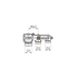 TECO Collettore Gas Con Intercettazione Generale a Due Vie Modello K2.3 - Cod. K203CC10100