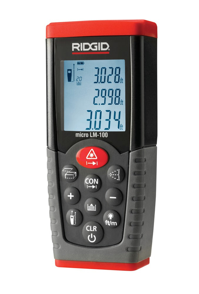 RIDGID Misuratore di Distanza Laser LM-100