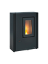 Stufa A Pellet Slim La Nordica Extraflame Modello LUISELLA 5.0 MAXI 7 kW Vari Colori