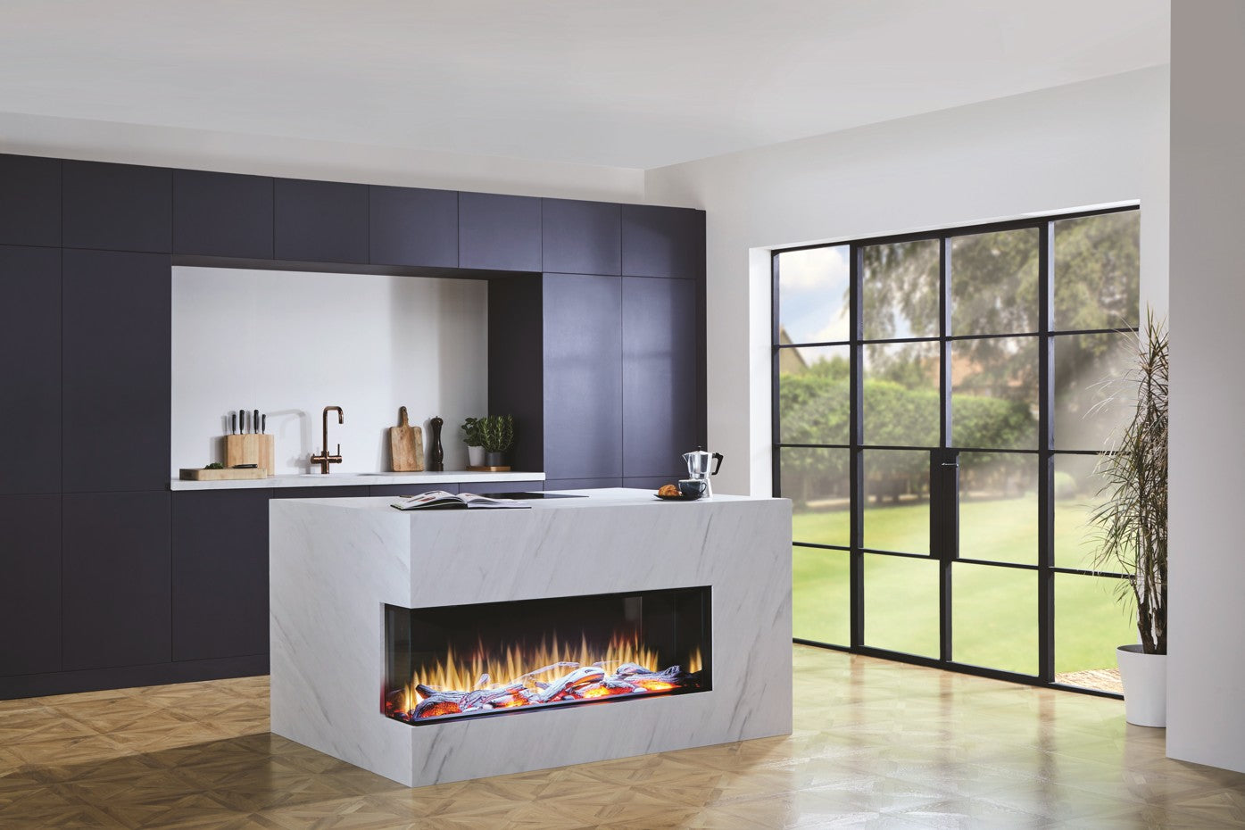 Camino Elettrico da Incasso MaisonFire Modello LEPIAKI 125