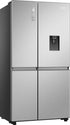 Frigorifero Side-by-Side Libera Installazione Hisense RS840N4WCE 649L Classe E Acciaio Inox