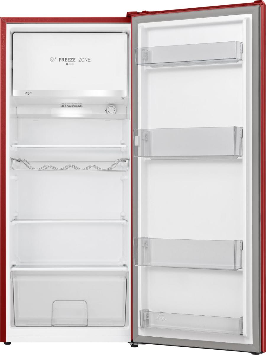 Hisense RR220D4ERE 165L Freestanding Single-Door Refrigerator Class E