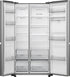 Frigorifero Side-by-Side Libera Installazione Hisense RS840N4WCE 649L Classe E Acciaio Inox
